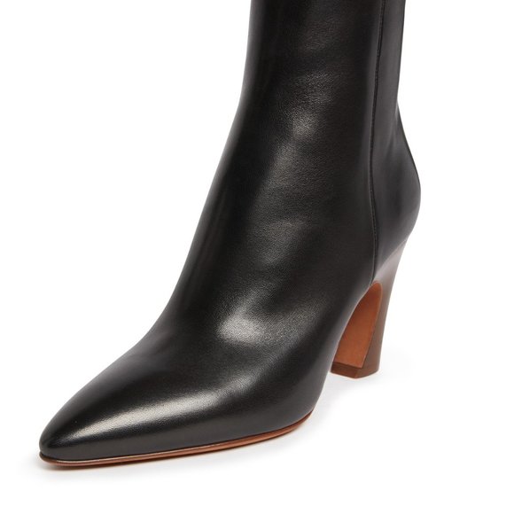Chloé:  Oli Leather Ankle Boots - black - Picture 5 of 12